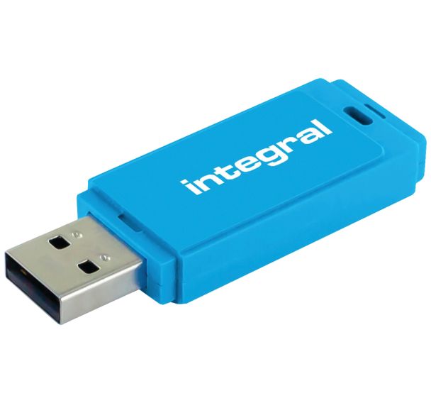Clé USB 32Go Neon bleu Integral