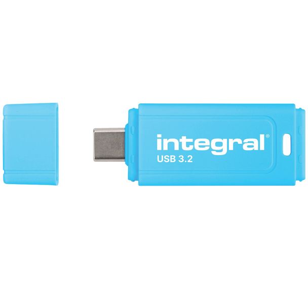 Clé USB C 32Go Neon C bleu Integral