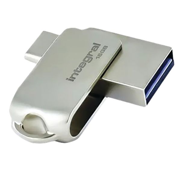 Clé USB C double 64Go 360 C Dual Integral