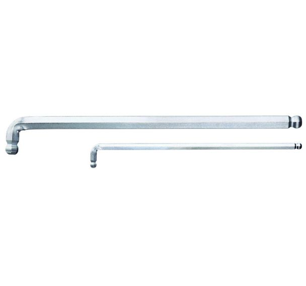 Clé mâle métrique XL vis 6 pans double tête sphérique 42DKEL - Gedore