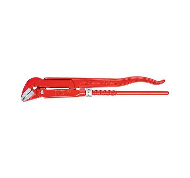 Clé serre-tubes 45° revêtement poudre, rouge 570 mm _ 83 20 020