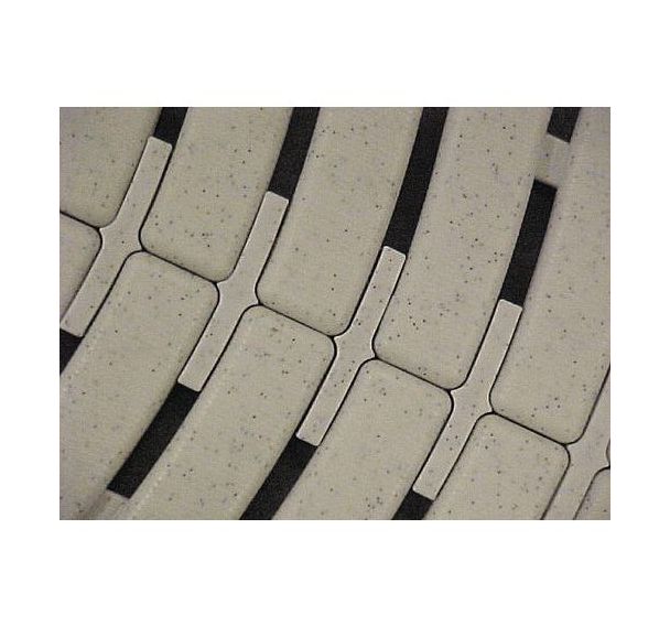 Clips de jonction caillebotis standard Lot de 10 ivoire