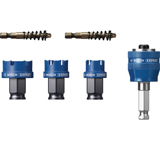 Coffret 3 Scies trépans Power Change Métal 22|25|32mm