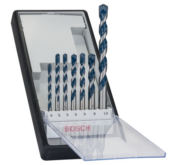 Coffret 7 Forets materiaux CYL-5 PRO 4/5/5/6/6/8/10mm