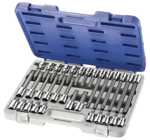 Coffret de douilles tournevis Torx® 1/2 - 32 pièces