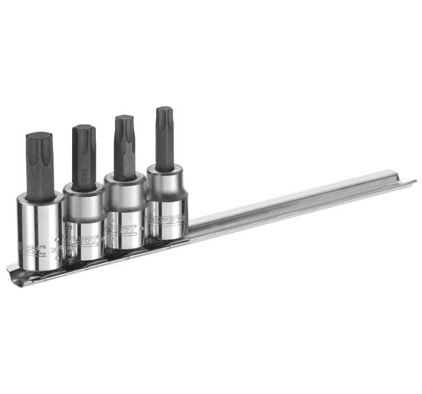 Coffret de douilles tournevis Torx® 3/8 - 4 pièces