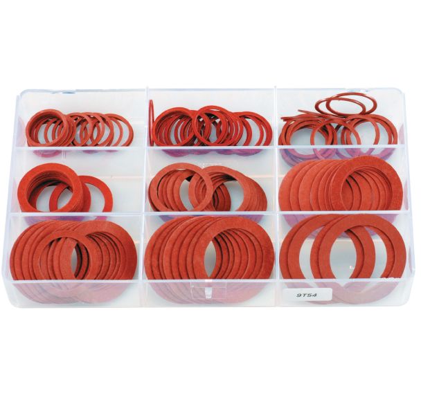 Coffret de joints en fibre - 120 pièces