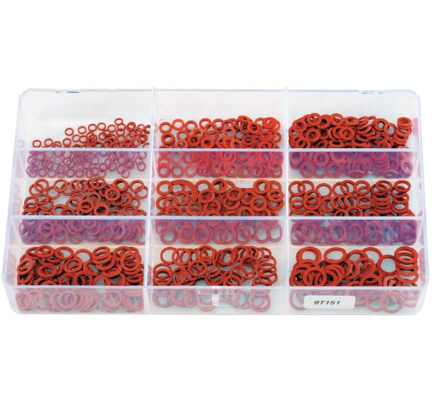 Coffret de joints en fibre - 750 pièces