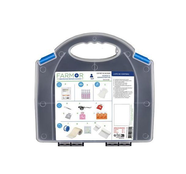 Coffret de secours bureau et administration