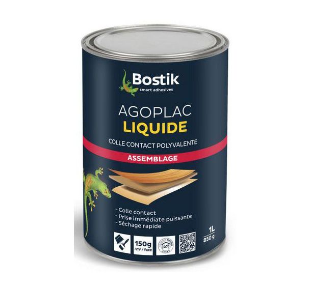Colle contact liquide haute performance 1L - Agoplac