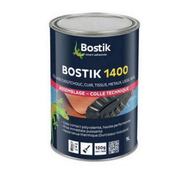 Colle contact liquide polyvalente 1400 - Liquide - Bostik