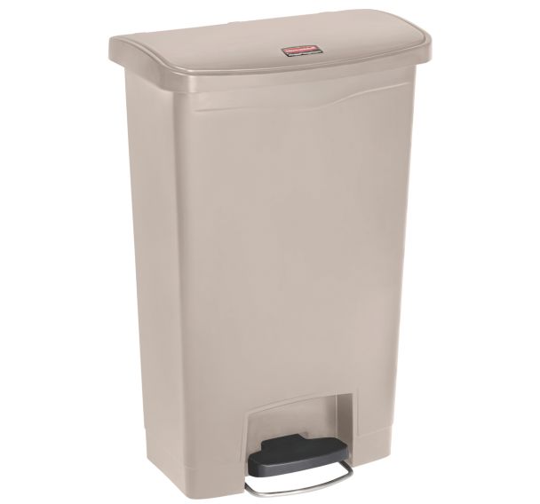 Collecteur Slim Jim Step On Front Step plastique 50 L_Rubbermaid