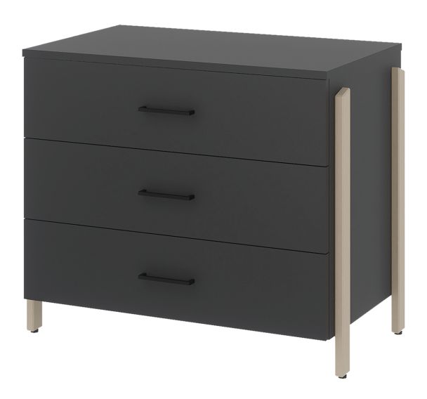 Commode 3 tiroirs Jeff - Enond Mobilier