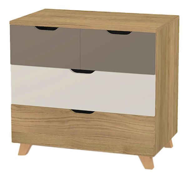 Commode Silphy 4 tiroirs - Manutan Expert
