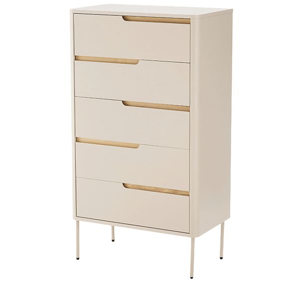 Commode haute Bergen Collection beige-Somcasa