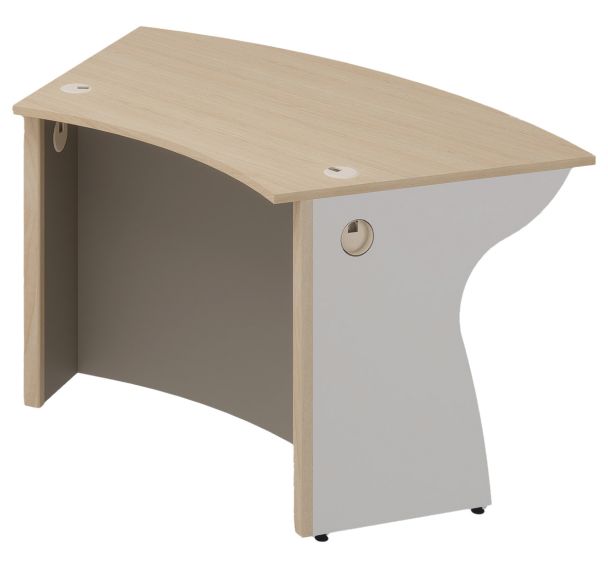 Comptoir courbe inverse 45° PMR Sandro-Enond Mobilier
