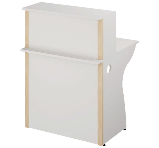 Comptoir droit avec rehausse Sandro -Enond Mobilier