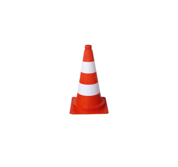 Cône de signalisation PVC