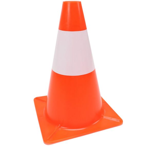 Cône de signalisation fluorescent