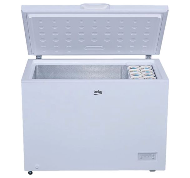 Congélateur coffre CF316EWN - Volume (total) 308 L - Beko