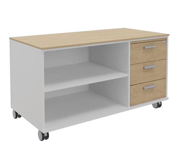 Console mobile KHEOPS 3 tiroirs - Simmob
