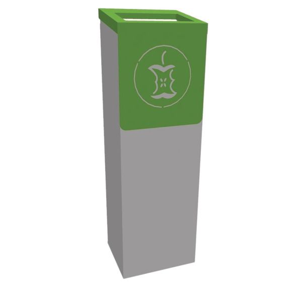 Container tri 55 litres porte
