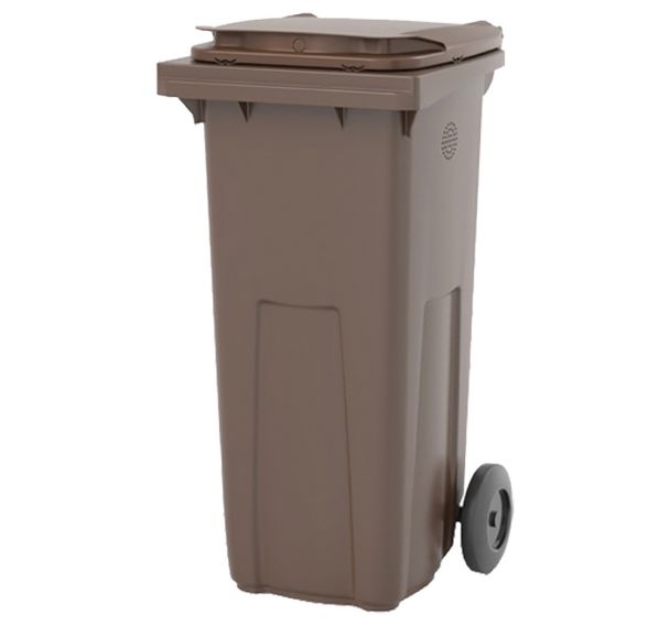 Conteneur 2 roues Korok sans barre biodéchets - Rossignol Pro