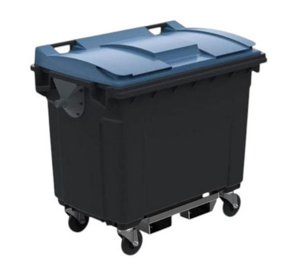 Conteneur mobile SULO - Passage de fourche - Tri des déchets - 660 L