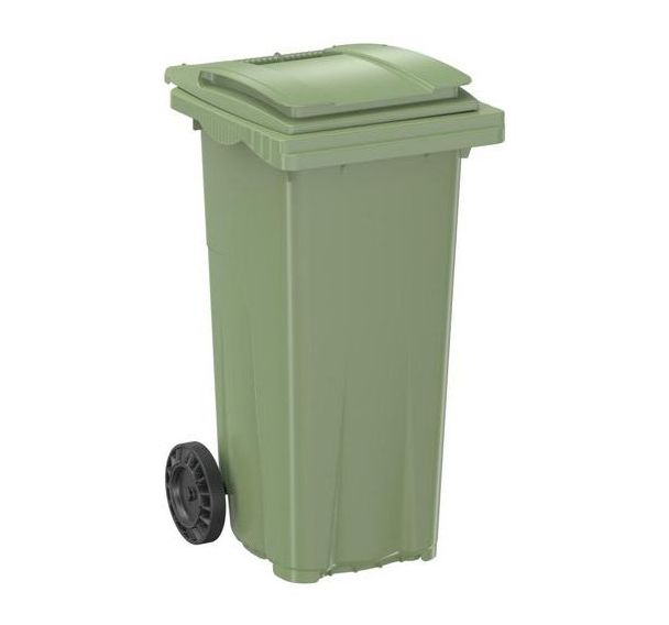 Conteneur mobile pour le tri des déchets - 120 L