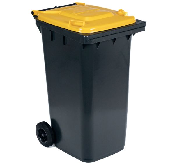 Conteneur mobile tri des déchets - 240 L - Manutan Expert