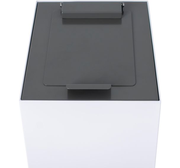 Conteneur poubelle 4 roues Korok barre ventrale 1000L - V-Part