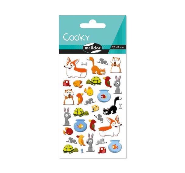 Cooky, Sach 1 pl 7,5x12cm, Animaux domestiques