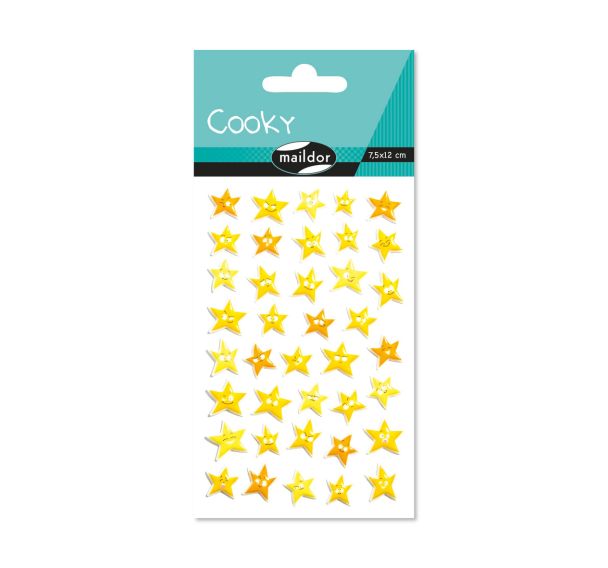 Cooky, Sach 1 pl 7,5x12cm, Etoiles