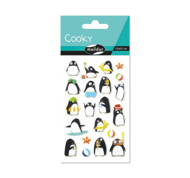 Cooky, Sach 1 pl 7,5x12cm, Pingouins