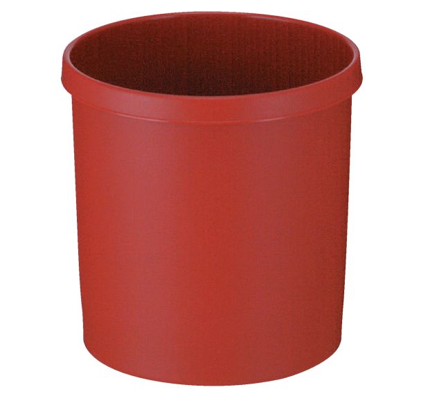 Corbeille ronde à papier en plastique - 18 L