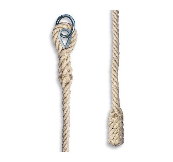 Corde à grimper lisse de diamètre 40 mm - Godet