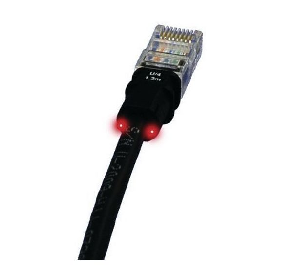 Cordon RJ45 catégorie 5e U/UTP noir - 2,1 m