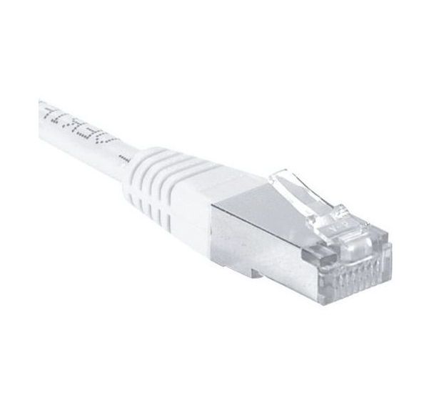 Cordon RJ45 catégorie 6A F/UTP noir - 10 m