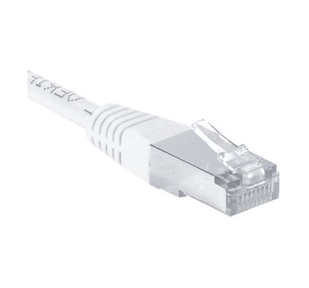Cordon RJ45 catégorie 6A F/UTP noir - 7,5 m