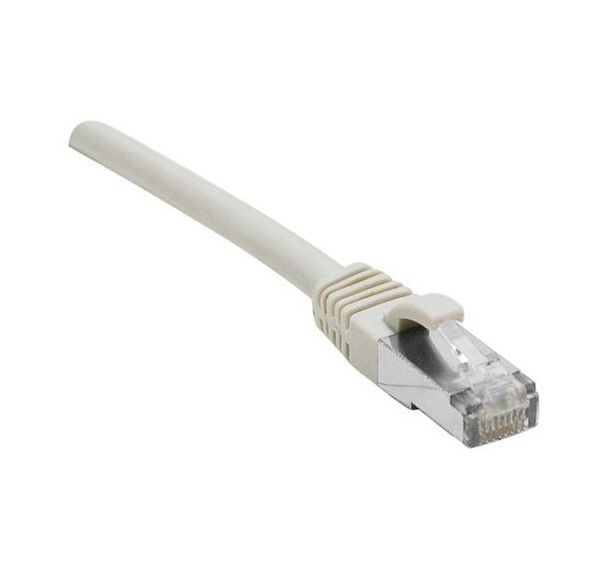 Cordon RJ45 catégorie 6 F/UTP snagless gris - 1 m