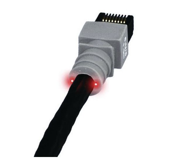Cordon RJ45 catégorie 6 U/UTP noir - 1,5 m