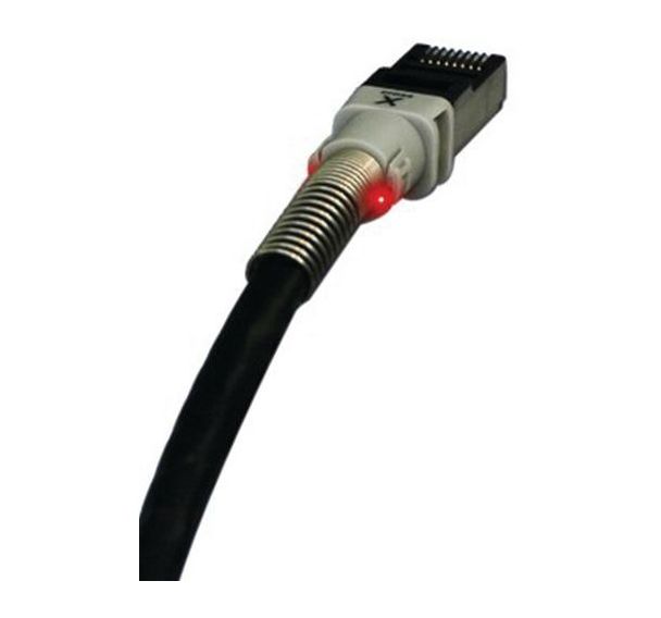 Cordon RJ45 croisé catégorie 6 U/FTP LSOH noir - 1,2 m