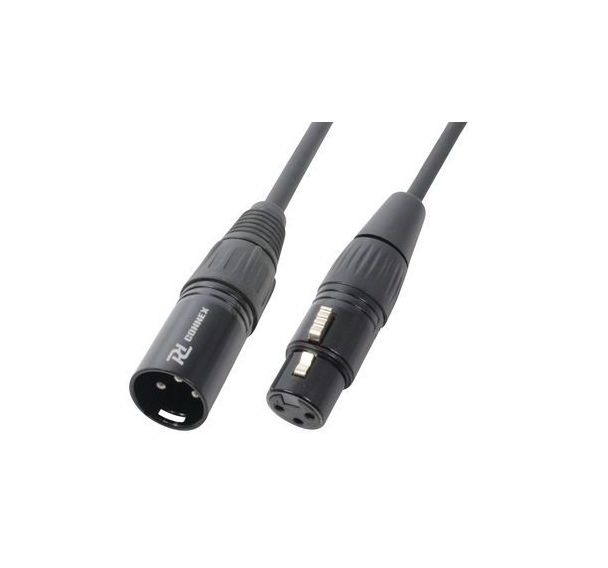 Cordon XLR mâle/femelle Ø 6mm - Power Dynamics