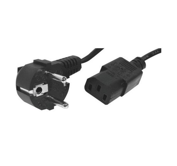 Cordon d'alimentation PC CEE7 / C13 noir - 3,0 m
