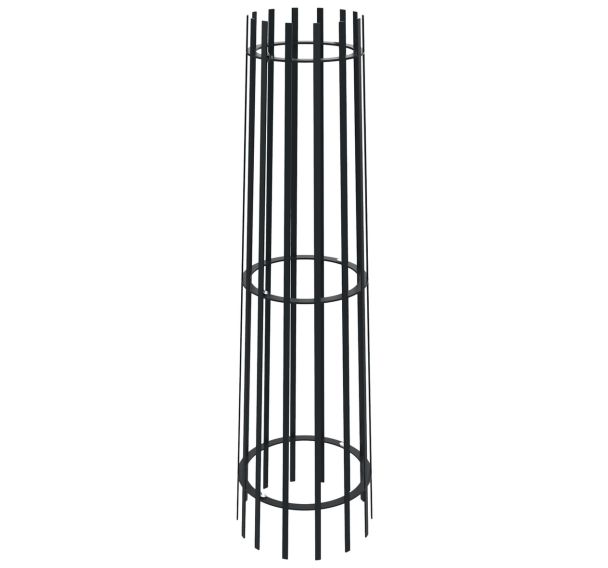 Corset d'arbre hauteur 1.80 m métal plat - Buton Design