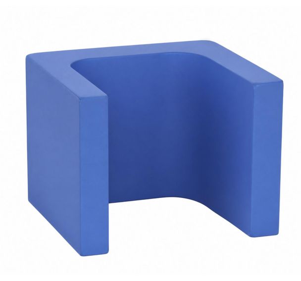 Coussin réducteur rembourré pour chaise cube Pluripiu 36x31.4x31.4x16/21 H.