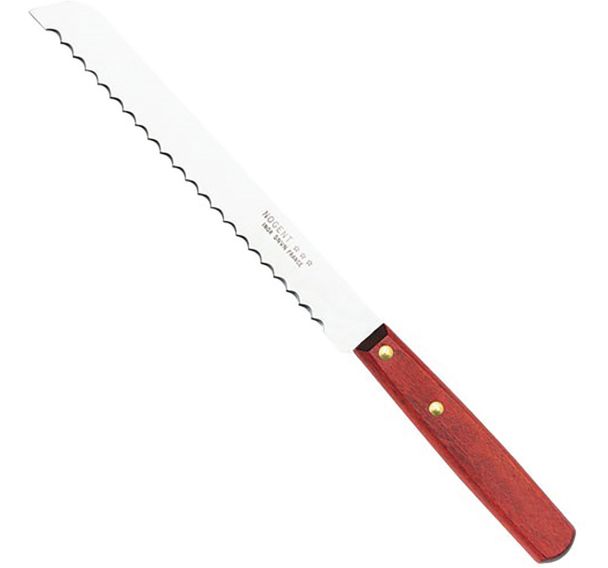 Couteau pain lame 19cm crante 02080a