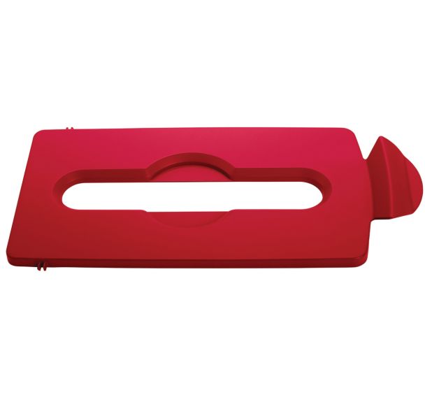 Couvercle papier station de recyclage Slim Jim_Rubbermaid