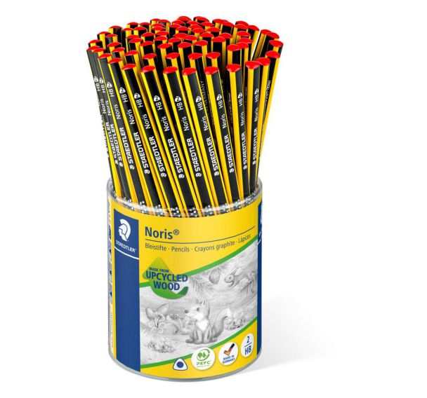 Crayon graphite Noris triangulaires HB mine 2 mm (Boite de 72)