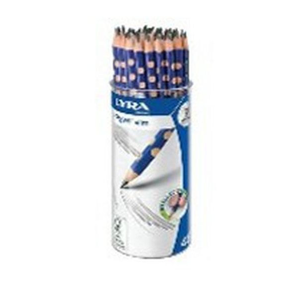 Crayons graphite Lyra Groove Slim triangulaire (Pot de 48)